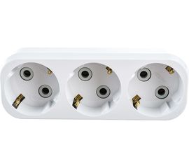 Тройной разветвитель, с заземлением Makel 10033 