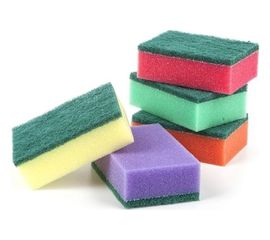 Губки для посуды 1-2-Pro МАКСИ 93х63х30 мм 5 шт ГПМ-5 