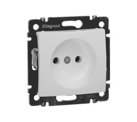 Механизм розетки Legrand 1-м СП Valena 16 А IP21 без заземления белый Leg 774416 