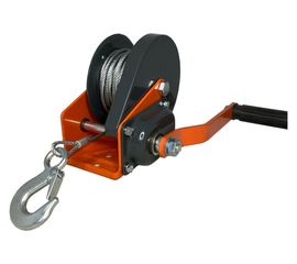 Ручная барабанная лебедка с тормозом Magnus Profi LRT-500, 500 кг, канат 10 м SZ059377 