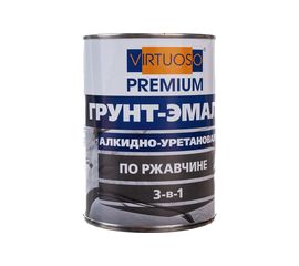 Грунт-эмаль VIRTUOSO PREMIUM 3 в 1 по ржавчине красная 0,9кг 11592719 