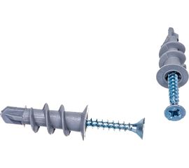 Анкер дюбель Tech-Krep DRIVA NYLON с шурупом 4 шт - пакет 102947 