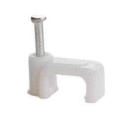 Скоба для кабеля, плоская Б 6мм, 50шт - пакет Tech-Krep 103656 