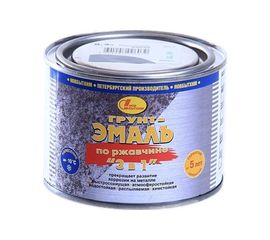 Грунт-эмаль по ржавчине 3в1 НОВБЫТХИМ черная 0,4 л 1/6 207087 