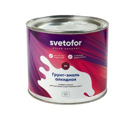 Грунт-эмаль Светофор D4 желтый 1,9кг ЗОР00002860 