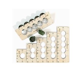 Комплект шаблонов для подрозетников под коронку 68 мм BM-006-68 