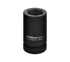 Головка ударная шестигранная удлиненная (32 мм; 1DR) AV Steel AV-740132 