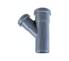 Тройник двухраструбный (45°) HTEA 50/40 Ostendorf 112210 