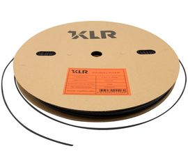Термоусадочная трубка KLR KLR-GSHS-Z-2X-2.4-BK 2.4/1.2мм/Коэффициент усадки: 2:1/Цвет: Чёрный 5300024 