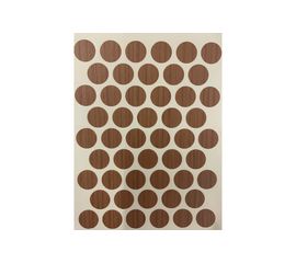 Заглушка на клею Локри пластина орех итальянский 50 шт. ЗКП орех итальянский 