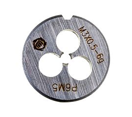 Плашка М 3 х0.5 Р6М5 6g ТМ Туламаш 137161 