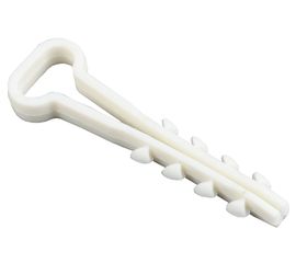 Дюбель-хомут IEK d5-8 мм нейл. бел. уп.100 шт. ИЭК UHH35-5-8-100 