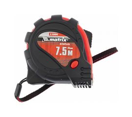 Рулетка 7.5 м х 25 мм Status magnet 3 fixations MATRIX 31006 