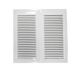 Решетка вентиляционная 300х300 мм белая Трибатрон 3848 