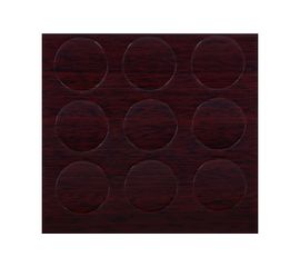 Заглушка на клею Локри пластина махагон 50 шт. ЗКП махагон 