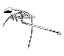 Смеситель для ванны SAMARA №11 Бальзамин плоский излив, 1/2 керамика 5337 