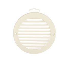 Решетка наружная вентиляционная 130 мм с фланцем 100 мм ERA 86-631 