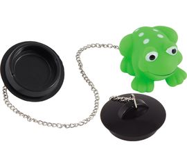 Пробка для ванной Рыжий кот декоративная Лягушка 970057 