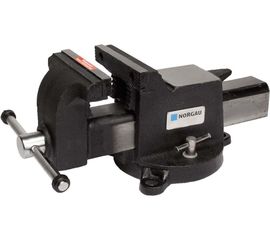 Параллельные поворотные слесарные тиски 200 мм NORGAU N410-200 073004200 