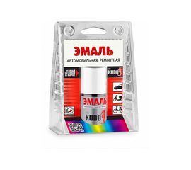 Автомобильная ремонтная эмаль KUDO с кисточкой "Темно-синий 456" 15мл 70456 11605148 
