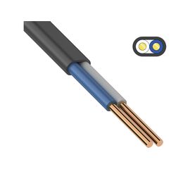 Кабель ВВГ-ПнгА ККЗ 2x4 кв.мм 100 м ГОСТ 01-8209-2 