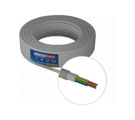 Кабель Мастер Тока NYMбм-J 3х1.5 серый 10м МТ1862 