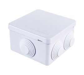 Разветвительная коробка STEKKER EBX30-01-65, 7 мембранных вводов, IP65, светло-серая 39553 