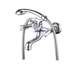 Смеситель для ванны и душа Zenta Фреско с аксессуарами, хром Z3203 