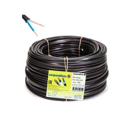 Кабель ЭлПроКабель твердый плоский негорючий ВВГп-нг 2х2,5 ГОСТ 100М 4630017849314 