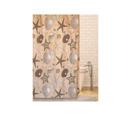 Штора для ванной Bath Plus 180x180 SEABED SIGHT желтый/бежевый ch-1205 