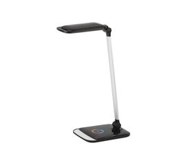 Настольный светильник ЭРА NLED-460-14W-BK-S черный с серебром Б0028439 