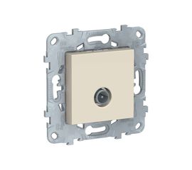 Розетка Schneider Electric TV UNICA NEW одиночная бежевая NU546244 1240023 