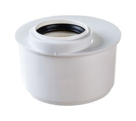 Эксцентрический переход для бесшумной канализации ПОЛИТЭК из ПП диаметр 110/50 короткий 500511050к 