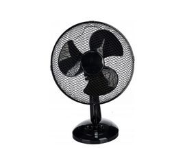 Бытовой настольный вентилятор RIX RDF-2200B, цвет черный, 25Вт 47458 