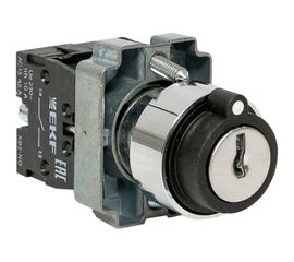 Переключатель EKF BG33 3 полюса с замком не возвратный 2NO xb2-bg33 