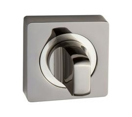 Завертка к ручкам (матовый чёрный никель) PUERTO BK AL 02 MBN 