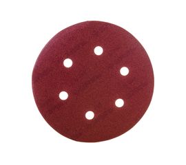 Круг шлифовальный СТАНДАРТ (5 шт; 150 мм; 6 отв; Р180) Зубр 35350-150-180 