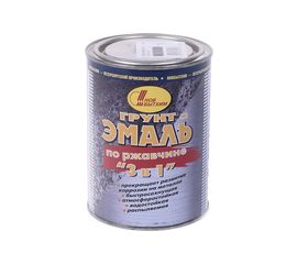Грунт-эмаль по ржавчине 3в1 НОВБЫТХИМ темно-серая 3 л 1/6 19830 