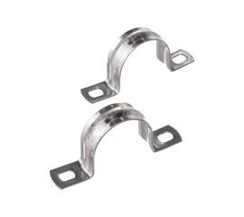 Металлическая двухлапковая скоба FORTISFLEX СМД INOX 31-32 мм 80138 