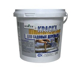 Краска для садовых деревьев ECOLUX 1.3 кг 4607133682859 
