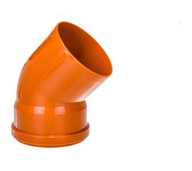 Отвод наружной канализации RTP 160 мм, 45 градусов 11656 