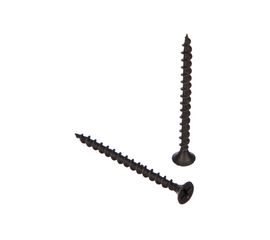 Саморез Качественный Крепеж 3,5х51 потай, крупная резьба, оксид 100 шт 0200369 КЧ 