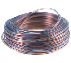 Акустический кабель REXANT 2х0,35 кв.мм прозрачный BLUELINE м. бухта 20 м 01-6202-3-20 