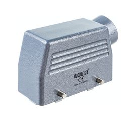 Вилка Emas боковой ввод, 16А, 400В. EBM16FU10 