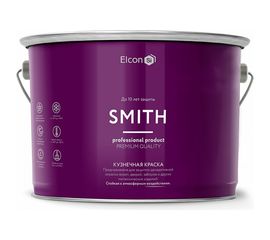 Быстросохнущая краска по металлу Elcon Smith черная 10 кг 00-00002787 