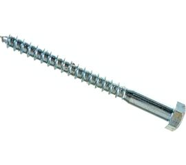 Шурупы ШДШ с шестигранной головкой ЗУБР /DIN 571/ 90 х 8 мм 45 шт 4-300451-08-090 