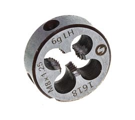 Плашка ИНСТУЛС М. 8.0х1.25х25х9 9SiCr 6g DIN223 левая 00001178585 