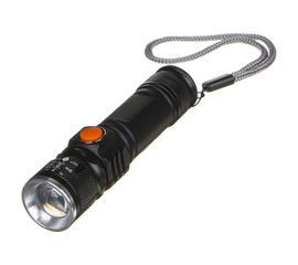 Фонарь ЧИНГИСХАН XPE 3 режима, пластик, металл 224-015 