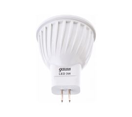Лампа GAUSS MR11 3W 300lm 6500K GU4 LED 1/10/100 132517303 