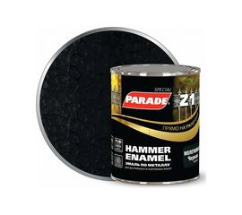 Эмаль по металлу Z1 молотковая 543-504 Черный 0,75 л PARADE Лк-00002090 